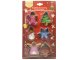 Steel Christmas Gingerbread Cookie Cutters Set, 6 pcs, Silver