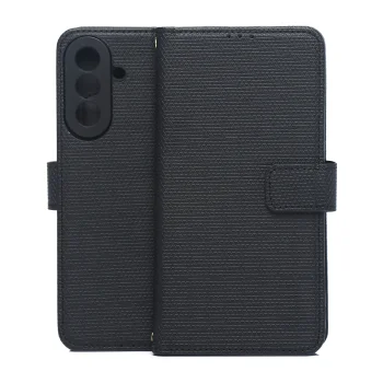 Smart Triangle Wallet Case for Samsung Galaxy A57 5G, Black