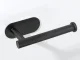 Self-Adhesive Toilet Paper Holder Without Drilling, Black