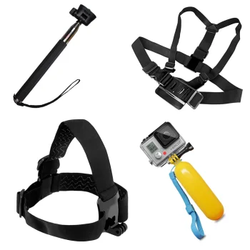 5-in-1 GoPro and SJCAM Action Camera Accessories Kit