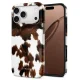 Tech-Protect Lamano MagSafe Case for iPhone 18 Pro Max / 17 Pro, Brown and White