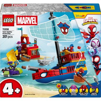 LEGO Marvel 11208 Team Spidey Pirate Ship