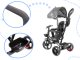 Kids Baby Bike Tricycle Stroller Buggy TRIKE FIX LITE, Gray