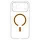 Spigen Ultra Hybrid Mag MagSafe Case for iPhone 18 Pro Max / 17 Pro Max, Clear Orange