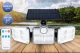 Modular Solar Lamp with Sensor, 122 LED