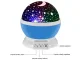 Dream Rotating Night Star Projection Lamp, Blue