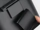Compact Car Trash Can with PUSH Lid and Mounting Bracket