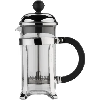Bodum Chambord 1923-16 French Press Coffee Maker, 0.35 L, Silver/Black