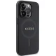 Guess Saffiano MagSafe Case for iPhone 14 Pro Max, Black
