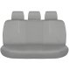 Universal Eco-Leather Car Seat Covers, Grey