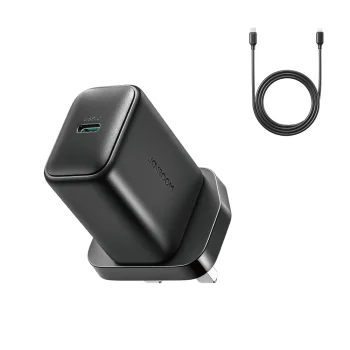 Fast Wall Charger Joyroom JR-TCF23 25W + 1m USB-C Cable - Black