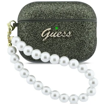 Guess Glitter Pearl Strap Case for Apple AirPods Pro 3