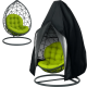 Waterproof Hanging Egg Chair Cover UV Resistant for Garden Swing GARDLOV, Black