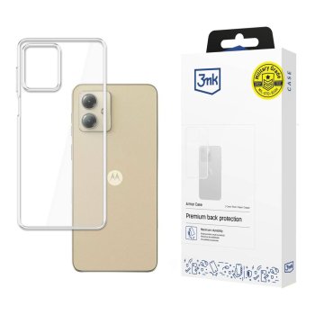 3mk Armor Case for Motorola Moto G14 Transparent