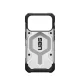 UAG Pathfinder Clear MagSafe Phone Case Cover iPhone 17 Pro - White and Gray