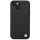 BMW Silicone Metal Logo case for iPhone 15 / 14 / 13 - black