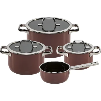 Cookware Set WMF Fusiontec Mineral Pro, 4 pcs, Rose Quartz