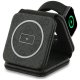 Guess 4G 3-in-1 15W MagSafe Wireless Charger Black