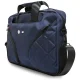 BMW Nylom Pockets & Metal Logo 16\" Laptop Bag - Navy Blue