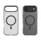 Magnetic Abrasive iPhone 17 Air Case with MagSafe Support, Matte Black