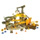 Multi-Level Electric Car Track Construction Site Playset with Crane and Cars