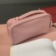 Maaleo Two-Compartment School Pencil Case, Pink