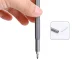 Precision Screwdriver Bit Set with Handle and Case, 24 Magnetic Bits, Silver