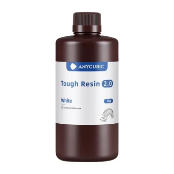 Anycubic Tough Resin 2.0 3D Printing Resin 1kg, White