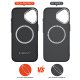 Tech-Protect iPhone 17 Case Ion Carbon MagSafe, Black/Silver