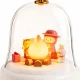 LED Night Light with Music and Campfire Motif