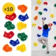 Kids Climbing Holds Set 4FIZJO 10 pcs, Multicolored