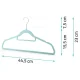 Massido MS-859 Velour Clothes Hangers, 20 pcs