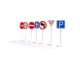 Kids Toy Transport Cargo Transporter Aircraft Airplane + 3 Fire Engines