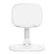 Adjustable Tablet and Phone Desk Stand Baseus Seashell, white
