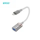 BWOO BZ70 Lightning to USB-A OTG Adapter Cable 0.18m, Gray