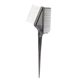 2-in-1 Hair Dye Brush with Comb D-08 Black