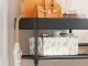 5-Tier Shoe Rack Metal Shoe Organizer Storage Shelf for Entryway Closet, Black