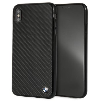 BMW Signature Carbon Case for iPhone XS Max Black