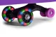 Ecotoys Kids Gravity Ride-On Car with LED Wheels, Purple