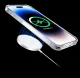 Kingxbar PQY Go Out Series Magnetic Case for iPhone 14 Plus MagSafe, Silver