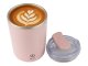 Self-Stirring Mug 350ml, Stainless Steel, USB, Pink