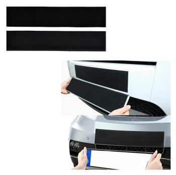 The invisible mounting of cruise plates.