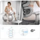 Ergonomic Office Chair Sofotel Avion with Footrest