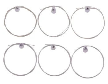 Nylon strings for guitar classes.