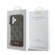 Guess 4G Bottom Stripe Case for iPhone 16 - Brown