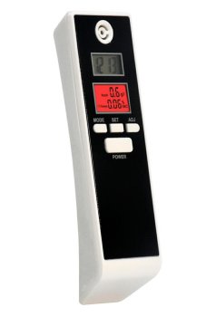 Digital Breathalyzer with Alarm Clock and Thermometer