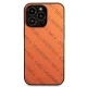 Karl Lagerfeld Perforated Allover Case for iPhone 13 Pro Max, Orange