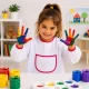 Kids Protective Apron for Art, Painting and Kitchen