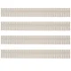Ruhhy 21707 Drawer Organizer Separator, Set of 4 Pcs