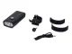 Bicycle Front Light / Flashlight with Powerbank, 3x LED CREE XM-L T6, Black